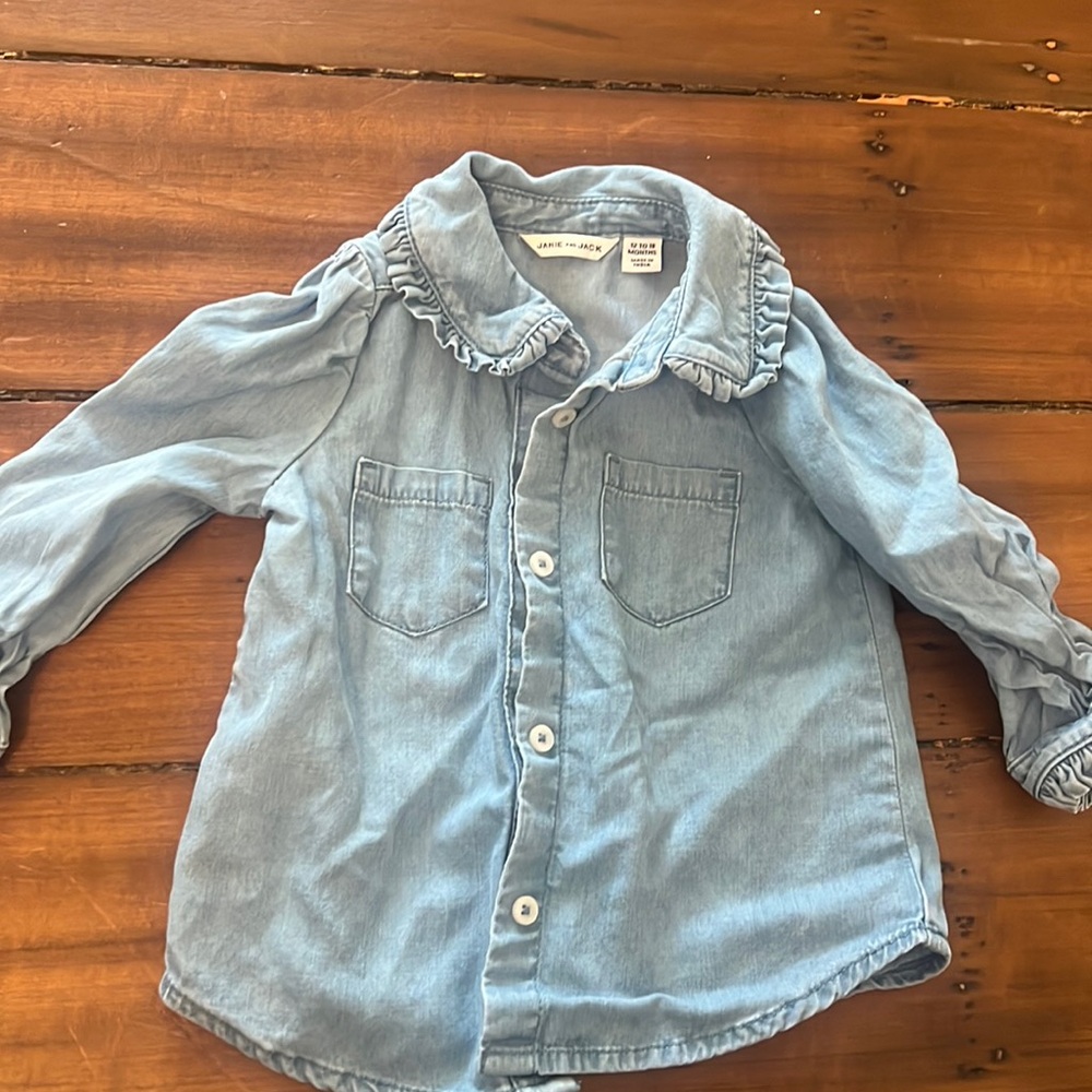 Janie and Jack denim shirt